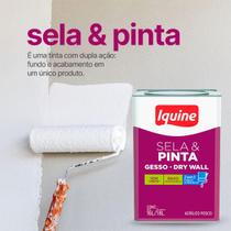 Tinta Dupla Ação Fundo E Acabamento Paredes 18l Iquine