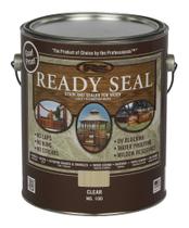 Tinta e selador de madeira Ready Seal 100 Clear, exterior de 3,78 L Tinta e selador de madeira Ready Seal 100 Clear, exterior de 3,78 L