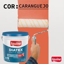 Tinta Econômica Látex 18L e 15L Branco Neve Aveludado Diatex Pinta mais Iquine