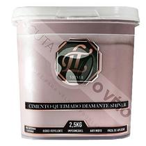 Tinta Efeito Cimento Queimado 2,5KG Ametista Lt Shine Tinta Efeito Cimento Queimado 2,5KG Ametista Lt Shine