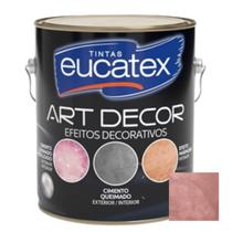 Tinta Efeito Cimento Queimado Perolizado Cor Rose Gold 3,7Kg