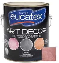 Tinta Efeito Cimento Queimado Perolizado ROSA GOLD - EUCATEX