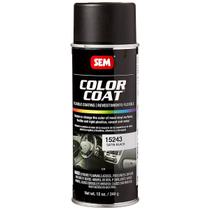 Tinta em aerossol SEM Paints SEM15243 Satin Black Color Coat 355mL
