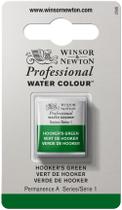 Tinta em aquarela Winsor & Newton Hooker's Green Half Pan Tinta em aquarela Winsor & Newton Hooker's Green Half Pan