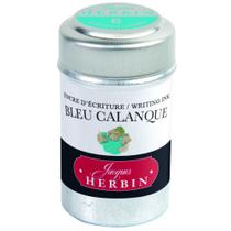 Tinta em Cartucho p/ Caneta Tinteiro Herbin Bleu Calanque Tinta em Cartucho p/ Caneta Tinteiro Herbin Bleu Calanque