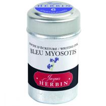 Tinta em Cartucho p/ Caneta Tinteiro Herbin Bleu Myosotis Tinta em Cartucho p/ Caneta Tinteiro Herbin Bleu Myosotis