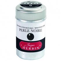 Tinta em Cartucho p/ Caneta Tinteiro Herbin Perle Noire Tinta em Cartucho p/ Caneta Tinteiro Herbin Perle Noire