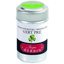 Tinta em Cartucho p/ Caneta Tinteiro Herbin Vert Pre Tinta em Cartucho p/ Caneta Tinteiro Herbin Vert Pre