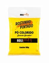 Tinta Em Pó Colorido Holi Party 100g Chá Revelação Festival Festa Rave Carnaval Copa Torcida Futebol -