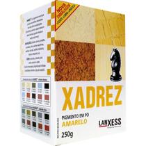 Tinta em Pó Xadrez Amarela 250g - Embalagem com 20 Unidades Tinta em Pó Xadrez Amarela 250g - Embalagem com 20 Unidades