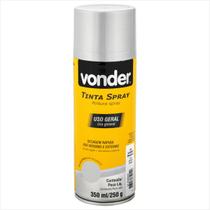 Tinta em spray alumínio 350 ml/250 g - Vonder