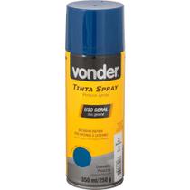 Tinta em Spray Azul, 350 Ml/250 g, Vonder Azul Tinta em Spray Azul, 350 Ml/250 g, Vonder Azul