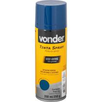 Tinta Em Spray Azul Escuro 350 Ml/250 G Vonder - Tinta Base Acrílica Para Pinturas Internas E Tinta Em Spray Azul Escuro 350 Ml/250 G Vonder - Tinta Base Acrílica Para Pinturas Internas E