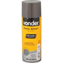 Tinta em Spray Grafite, 350 Ml/250 g, Vonder Grafite Tinta em Spray Grafite, 350 Ml/250 g, Vonder Grafite