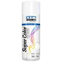 Tinta em Spray Super Color 350ml Branco Brilhante Tekbond
