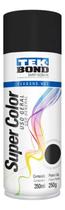 Tinta Em Spray Super Color 350ml Preto Fosco Tekbond