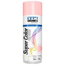 Tinta em Spray Super Color 350ml Rosa Tekbond - TEK BOND