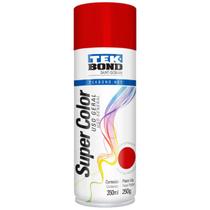 Tinta em Spray Super Color 350ml Vermelho Tekbond - TEK BOND