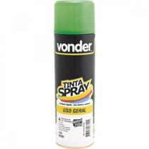 Tinta em spray verde escuro com 400 ml Vonder Verde