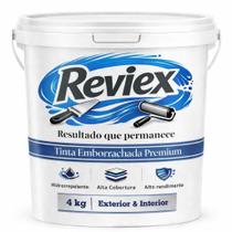 Tinta Emborrachada 4kg para Fachada Externa, Muro e Parede Colorida