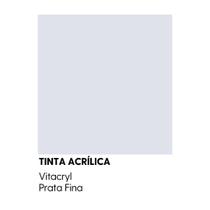 Tinta Emborrachada Acetinada Cinzas
