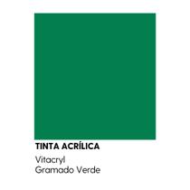 Tinta Emborrachada Acetinada Verdes