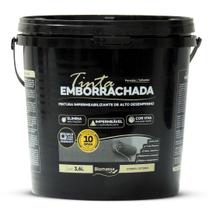 Tinta Emborrachada Biomassa 3,6L - Borracha Líquida Impermeável P/ Paredes e Telhados (Anti Mofo, Infiltração e Vazament