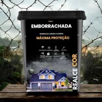 Tinta Emborrachada Borracha Líquida 14KG REALCECOR Parede, Laje, Reboco, Telhado Sela e Pinta