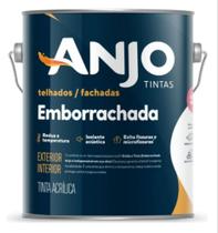 Tinta Emborrachada Cinza Claro Anjo Redução Térmica E Acústica 3,6l