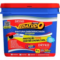 Tinta Emborrachada Dryko Vedatudo Branca 4Kg