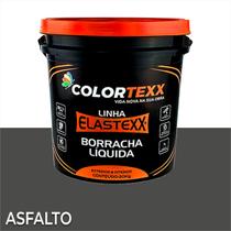Tinta Emborrachada Elastexx - Impermeabilizante Elástico 20kg - Asfalto - Colortexx