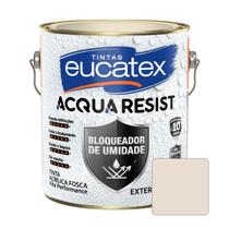 Tinta Emborrachada Impermeabilizante Base Água Eucatex Acqua Resist Hidrorepelente Anti Mofo 3,6 Litros - Cores