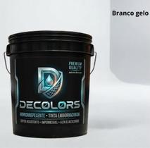 Tinta Emborrachada Impermeável 18kg Decolors Premium Alta Resistência Envio 24h