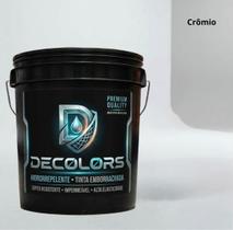 Tinta Emborrachada Impermeável 18kg Decolors Premium Alta Resistência Envio 24h