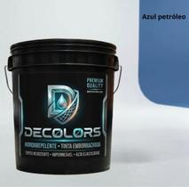 Tinta Emborrachada Impermeável 18kg Decolors Premium Alta Resistência Envio 24h