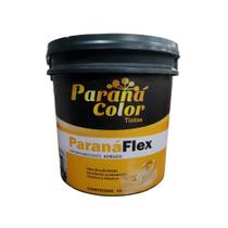 Tinta Emborrachada Líquida Impermeabilizante ParanaFlex 18kg Branco - PARANA COLOR