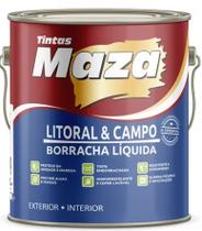 Tinta Emborrachada Litoral E Campo Maza 3,6 L - Nanquim