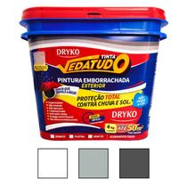 Tinta Emborrachada Parede Externa 4kg Borracha Líquida Impermeabilizante Dryko MuroImpermeável Tinta Emborrachada Parede Externa 4kg Borracha Líquida Impermeabilizante Dryko MuroImpermeável