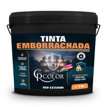 Tinta Emborrachada Premium 10KG CRCOLOR Impermeabilizante Lavável