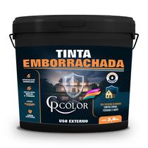 Tinta Emborrachada Premium 3,6KG CRCOLOR Impermeabilizante Lavável