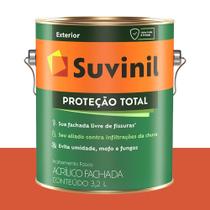 Tinta Emborrachada Suvinil Fogo 3,2 L