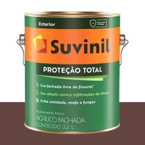 Tinta Emborrachada Suvinil Marrom-luxo 3,2 L