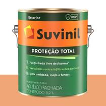 Tinta Emborrachada Suvinil Melão Orange 3,2 L