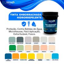 Tinta Emborrachada Uso Externo E Interno 18 Litros