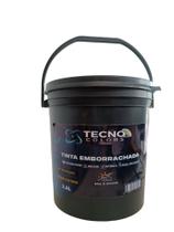 Tinta Emborrachada Uso Interno e Externo - Balde 3,6 litros - Tecno Colors