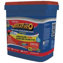 Tinta Emborrachada Veda Tudo Platina 20kg - DRYKO Tinta Emborrachada Veda Tudo Platina 20kg - DRYKO