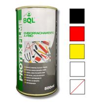 Tinta Emborrachamento Frio 500ml Academia Anilha Halteres Ferramenta Protex Film BQL Antiderrapante