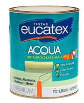Tinta epoxi base água premium 900ml branco acqua eucatex