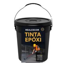 Tinta Epóxi base água Realcecor 18L Acabamento Profissional Durável