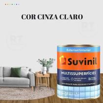 Tinta Epóxi Base Água Suvinil Cor Cinza Multissuperfícies Antimofo Lavável 800ml